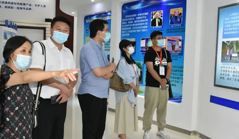 第22届投洽会来宾考察BCK体育多糖工业_政府来访_BCK体育